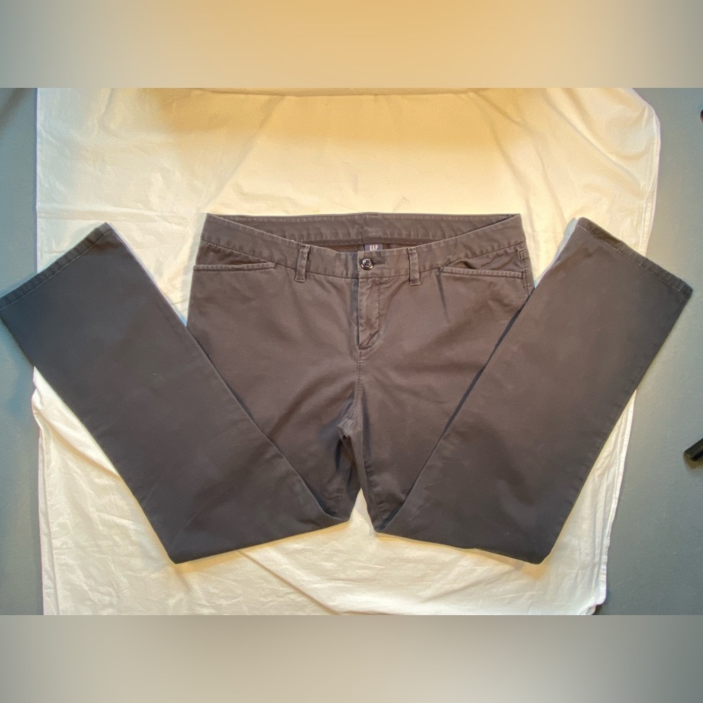 Vintage Gap, Black Cotton Ankle Pants, size 16, stretch
